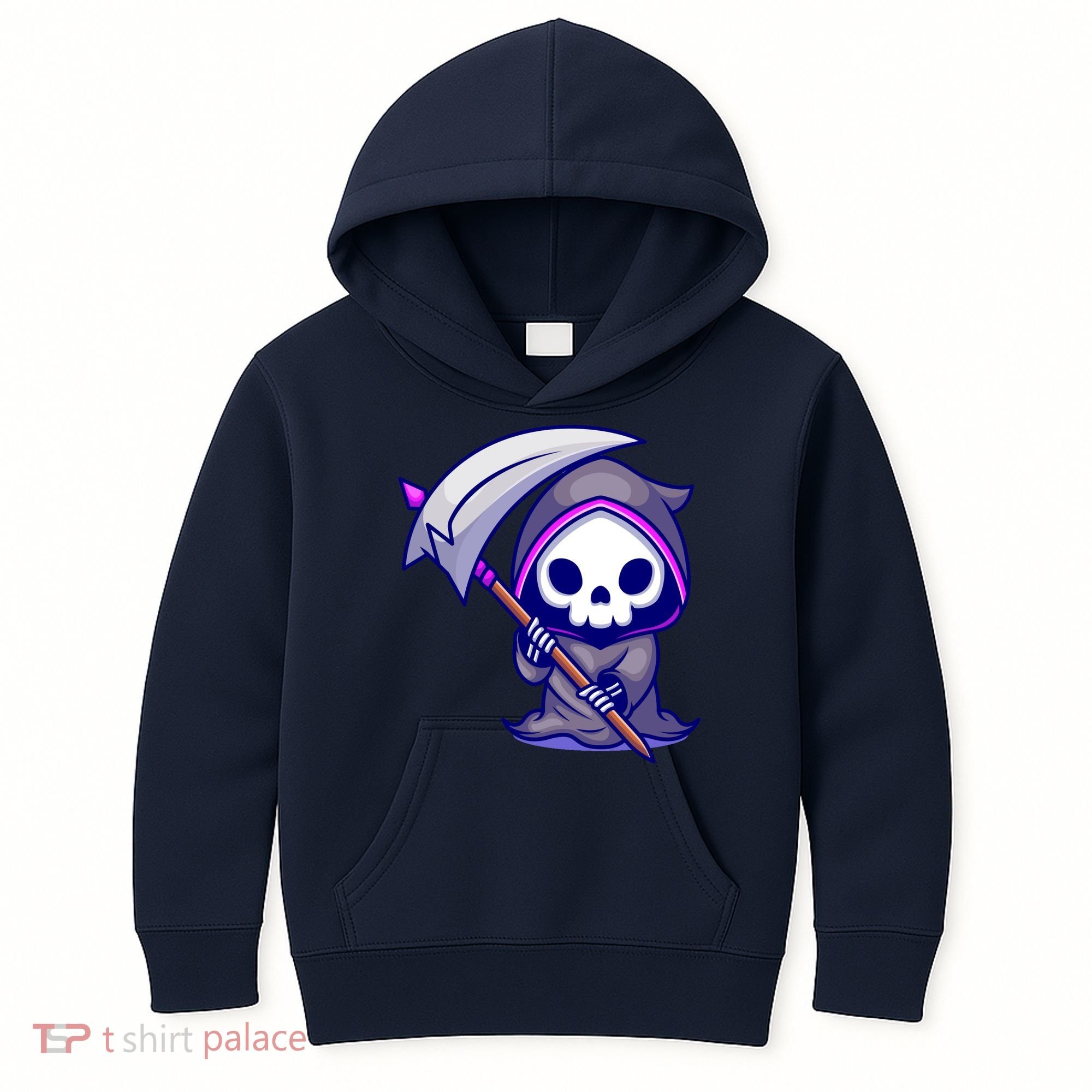 Cute Grim Reaper Kids Hoodie