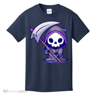 Cute Grim Reaper Kids T-Shirt