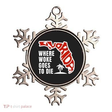 Conservative Governor Ron Desantis Quote:Florida Is Where Woke Goes To Die Ornament