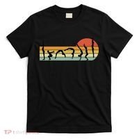Cool Gymnasts Retro Sunset Girl Gymnastics T-Shirt thumb 0