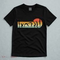 Cool Gymnasts Retro Sunset Girl Gymnastics T-Shirt thumb 5