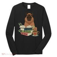 Capybara Glasses Reading Books Capybara Nerd Bookworm Long Sleeve Shirt thumb 0