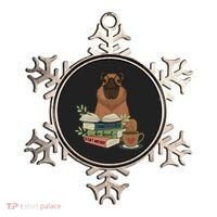 Capybara Glasses Reading Books Capybara Nerd Bookworm Ornament thumb 0