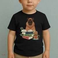 Capybara Glasses Reading Books Capybara Nerd Bookworm Toddler T-Shirt thumb 2