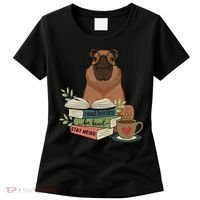 Capybara Glasses Reading Books Capybara Nerd Bookworm Women's T-Shirt thumb 0