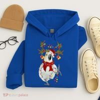Cockatoo Gorgeous Reindeer Christmas Tree Light Xmas Cute Gift Hoodie thumb 4