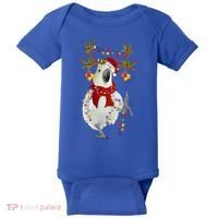 Cockatoo Gorgeous Reindeer Christmas Tree Light Xmas Cute Gift Baby Bodysuit thumb 0