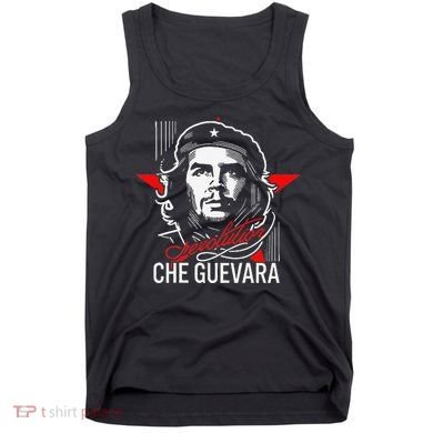 Che Guevara Rebel Signature Guerrilla Icon Revolution Tank Top