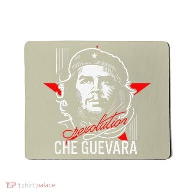 Che Guevara Rebel Signature Guerrilla Icon Revolution Mousepad