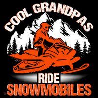 Cool Grandpas Ride Snowmobiles Funny Snowmobile Dad Grandpa Gift Coffee Mug thumb 5