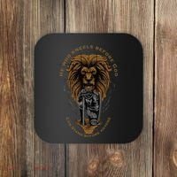Christian Gifts Religious Kneeling Warrior Lion Of Judah Coaster thumb 0