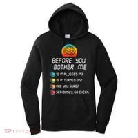 Computer Geek Sysadmin Gift Funny Tech Support Checklist Gift Women's Hoodie thumb 0
