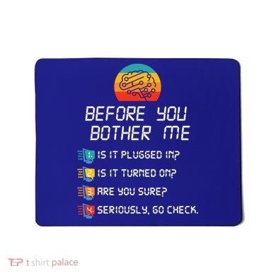 Computer Geek Sysadmin Gift Funny Tech Support Checklist Gift Mousepad