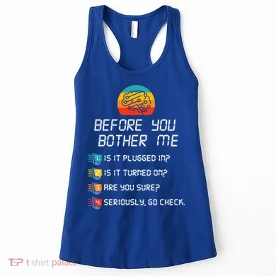 Computer Geek Sysadmin Gift Funny Tech Support Checklist Gift Women's Tank Top