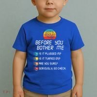 Computer Geek Sysadmin Gift Funny Tech Support Checklist Gift Toddler T-Shirt thumb 2