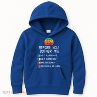 Computer Geek Sysadmin Gift Funny Tech Support Checklist Gift Kids Hoodie thumb 0