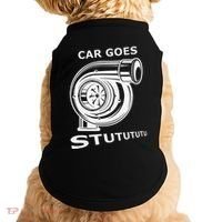 Car Goes Stutututu Car Guy Turbo Mechanic Gearhead Funny Doggie Tank thumb 0