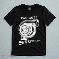 Car Goes Stutututu Car Guy Turbo Mechanic Gearhead Funny T-Shirt thumb 5