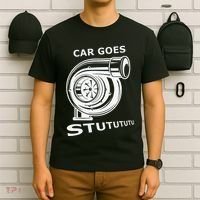 Car Goes Stutututu Car Guy Turbo Mechanic Gearhead Funny T-Shirt thumb 6