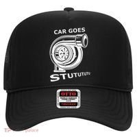 Car Goes Stutututu Car Guy Turbo Mechanic Gearhead Funny Hat thumb 0