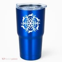 Corgi Gift Snowflake Pembroke Welsh Corgi Christmas Gift Tumbler thumb 0