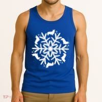 Corgi Gift Snowflake Pembroke Welsh Corgi Christmas Gift Tank Top thumb 3