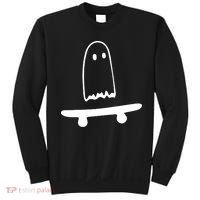 Cute Ghost Skateboard Funny Sweatshirt thumb 0