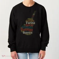 Classical Guitar Spanish Guitar Women's Sweatshirt thumb 0
