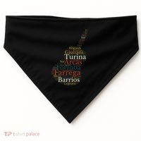 Classical Guitar Spanish Guitar USA-Made Doggie Bandana thumb 0
