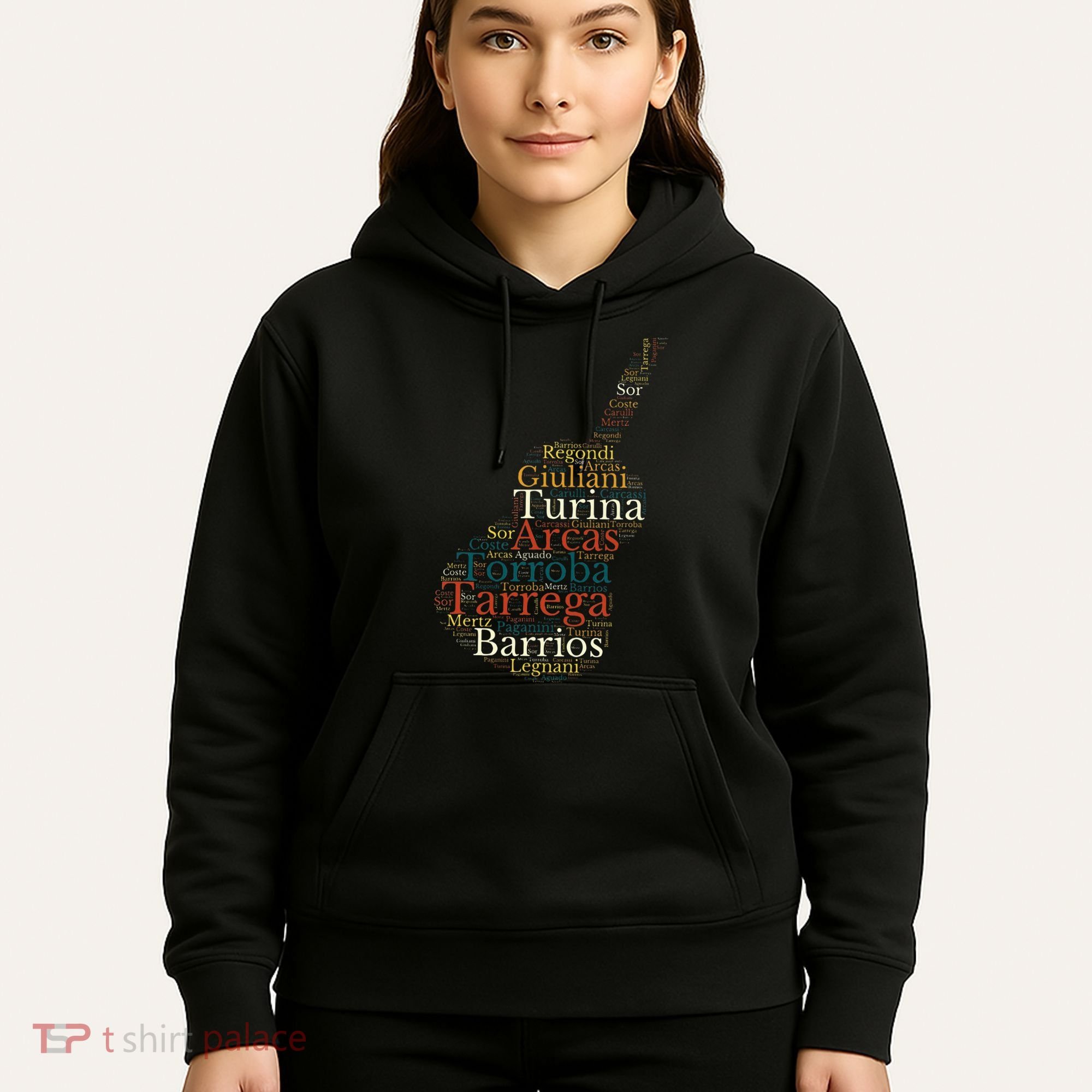 Classical Guitar Spanish Guitar Hoodie