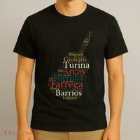 Classical Guitar Spanish Guitar T-Shirt thumb 3