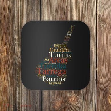Classical Guitar Spanish Guitar Coaster