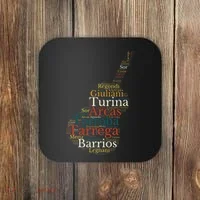 Classical Guitar Spanish Guitar Coaster thumb 0