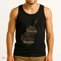 Classical Guitar Spanish Guitar Tank Top thumb 3