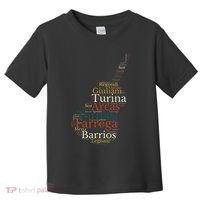 Classical Guitar Spanish Guitar Toddler T-Shirt thumb 0