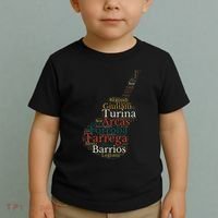 Classical Guitar Spanish Guitar Toddler T-Shirt thumb 2