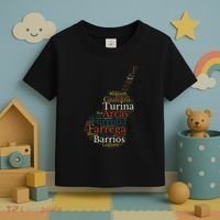 Classical Guitar Spanish Guitar Toddler T-Shirt thumb 3