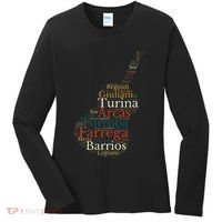 Classical Guitar Spanish Guitar Women's Long Sleeve Shirt thumb 0