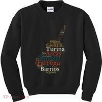 Classical Guitar Spanish Guitar Kids Sweatshirt thumb 0