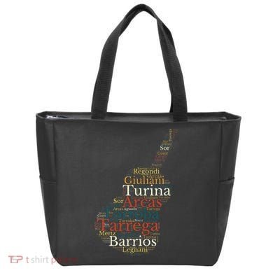 Classical Guitar Spanish Guitar Tote Bag