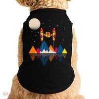 Cool Geometric SciFi Wilderness Doggie Tank thumb 0