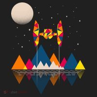 Cool Geometric SciFi Wilderness Tumbler thumb 3