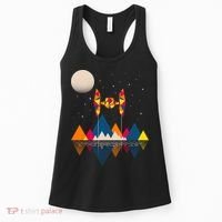 Cool Geometric SciFi Wilderness Women's Tank Top thumb 0