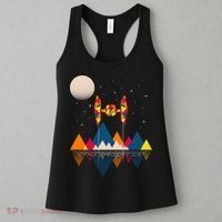 Cool Geometric SciFi Wilderness Women's Tank Top thumb 3
