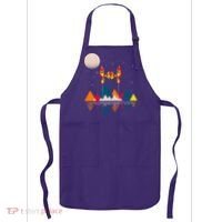 Cool Geometric SciFi Wilderness Apron thumb 0