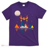 Cool Geometric SciFi Wilderness T-Shirt thumb 0