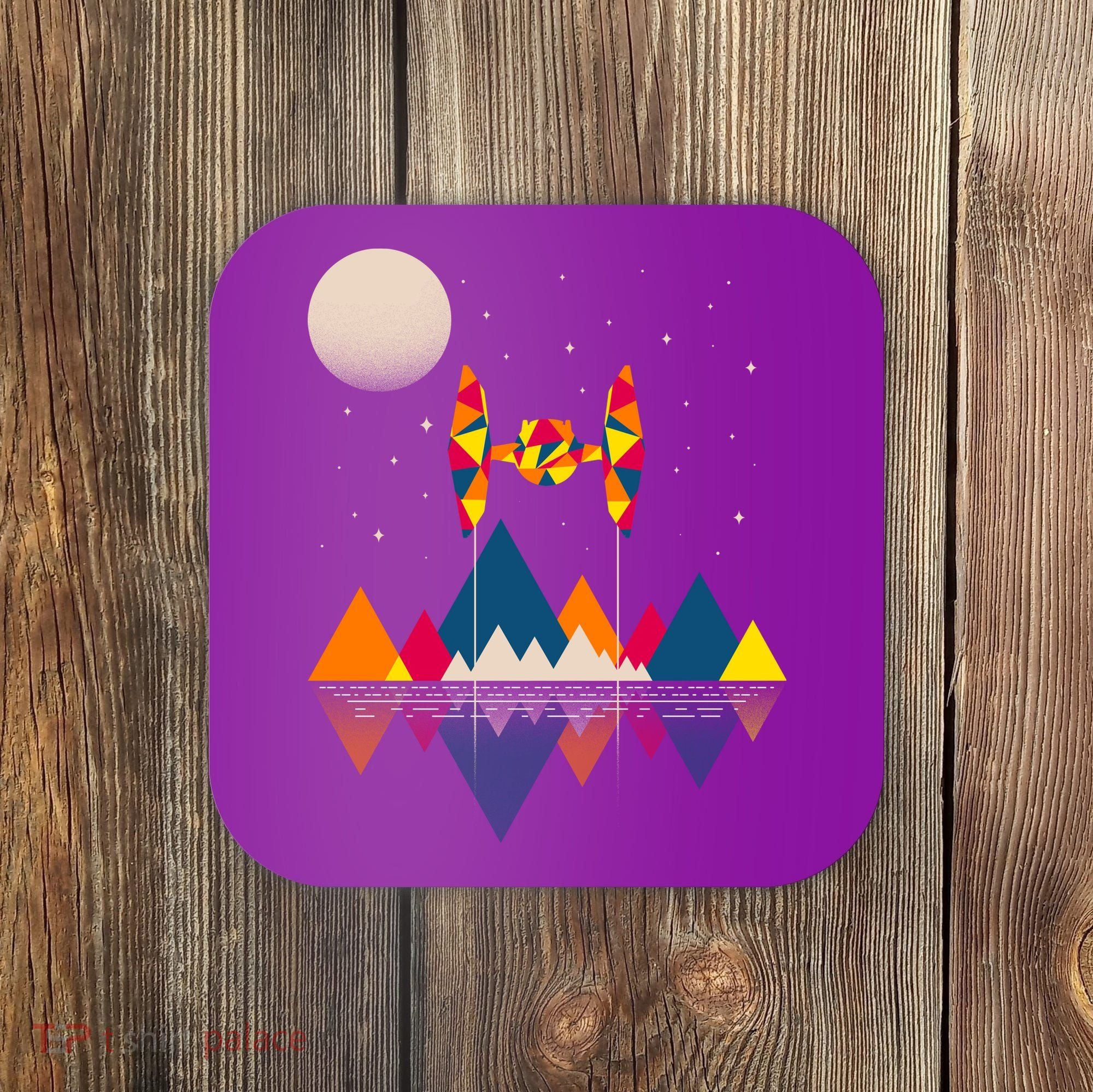 Cool Geometric SciFi Wilderness Coaster