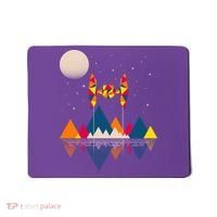 Cool Geometric SciFi Wilderness Mousepad thumb 0