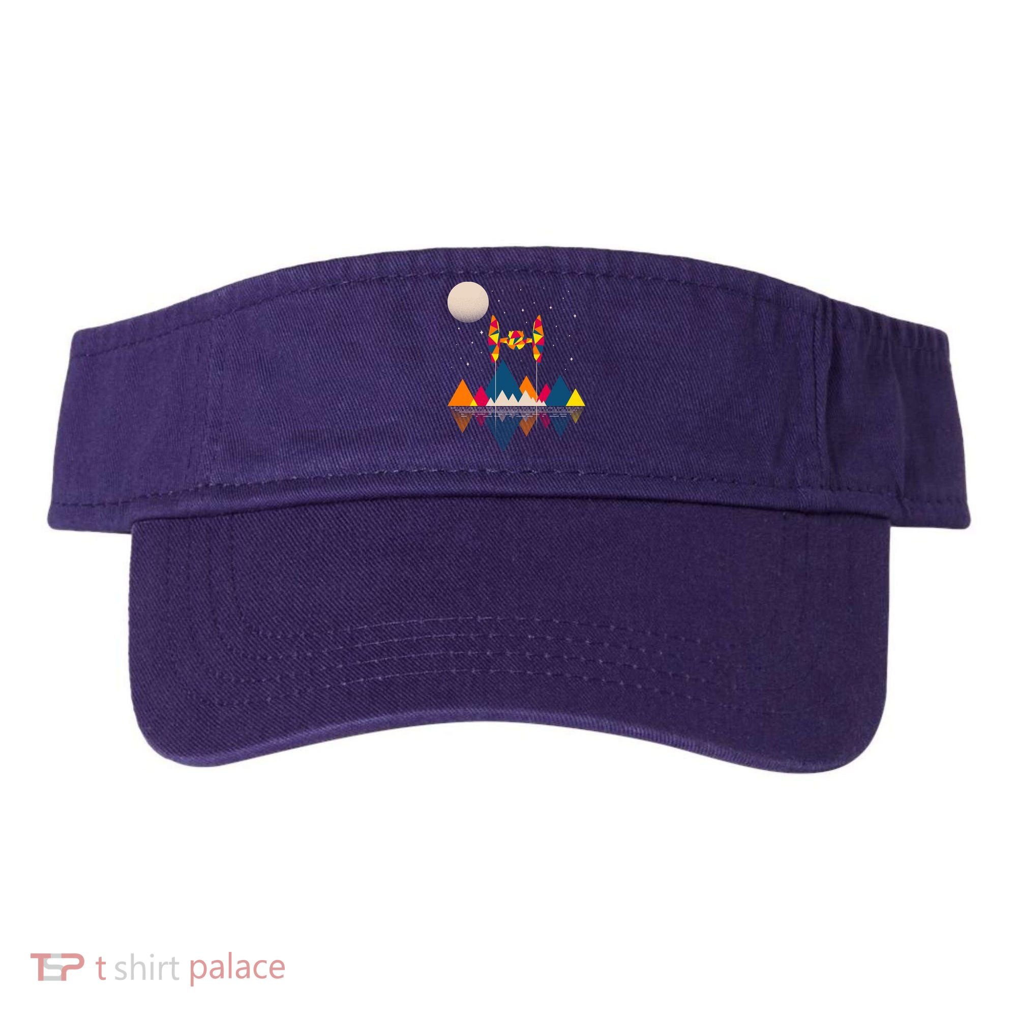 Cool Geometric SciFi Wilderness Visor