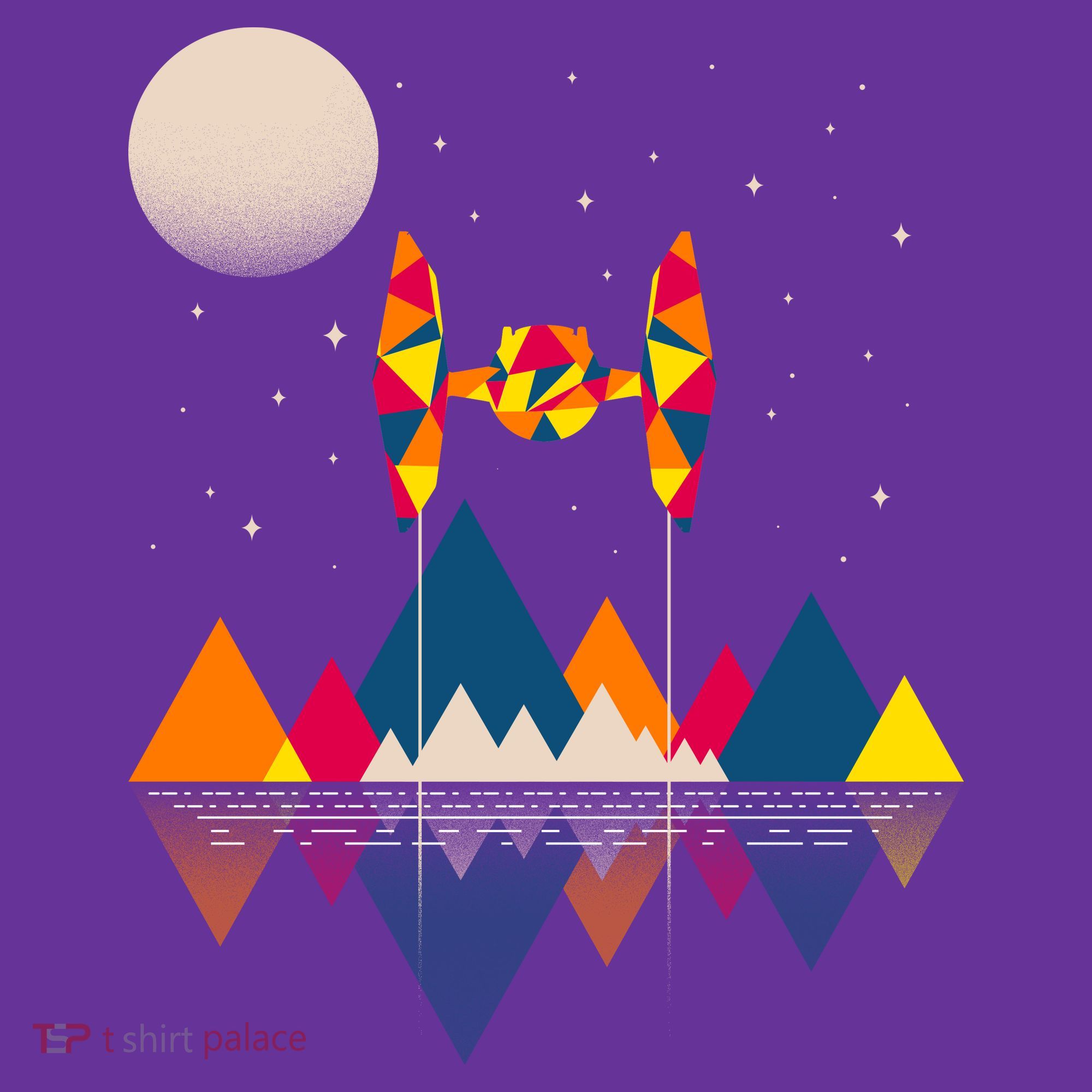 Cool Geometric SciFi Wilderness Kids Sweatshirt